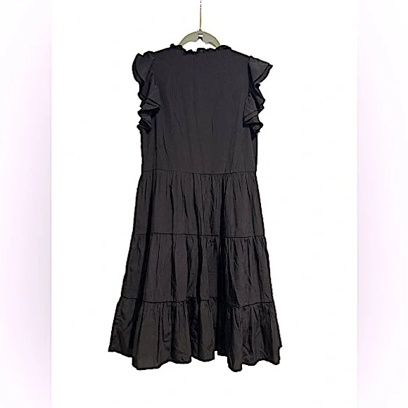 Love Token Roland Midi Dress in Black, Size XS - Picture 3 of 7